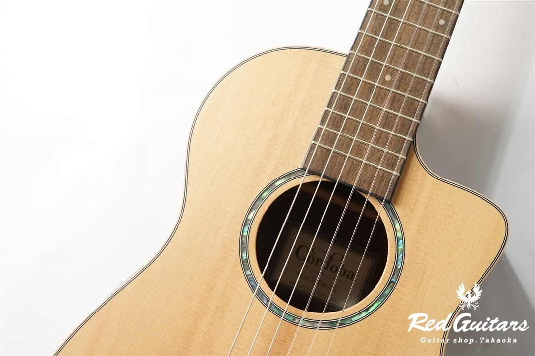 美品 CORDOBA MINI Ⅱ EB-CE エレアコ　トラベルギター Cordoba MINI II EB-CE トラベルギター《アコギ》 : ギター